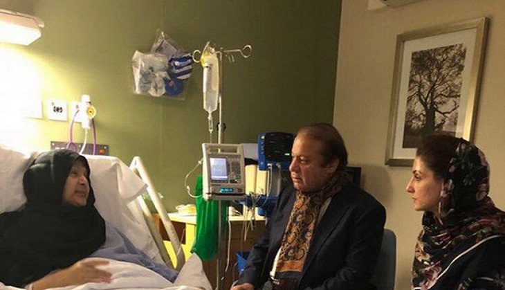 Kulsoom Nawaz to remain on support system