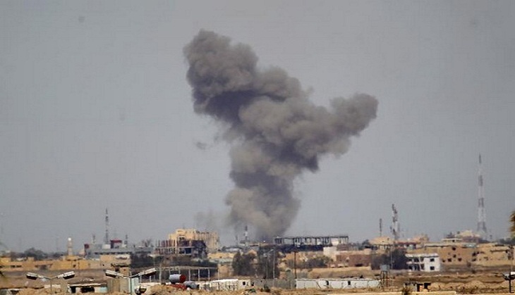 Hundreds flee, fearing assault on Syria's Idlib province: monitor
