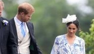 Meghan Markle wore a flawless floral Oscar de la Renta wrap dress to Princess Diana's niece's wedding