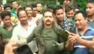 Forest range officer Sanjoy Dutta has narrow escape after python tries to crush him during selfie session; video will give you goosebumps