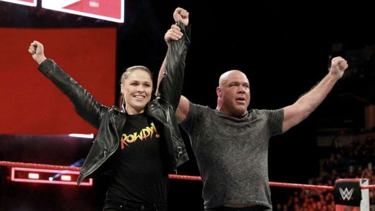 WWE: Ronda Rousey suspended for 30 days after she 'attacked' Kurt Angle and Alexa Bliss 