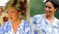 Meghan Markle matched Princess Diana in her floral Oscar de la Renta wrap dress 