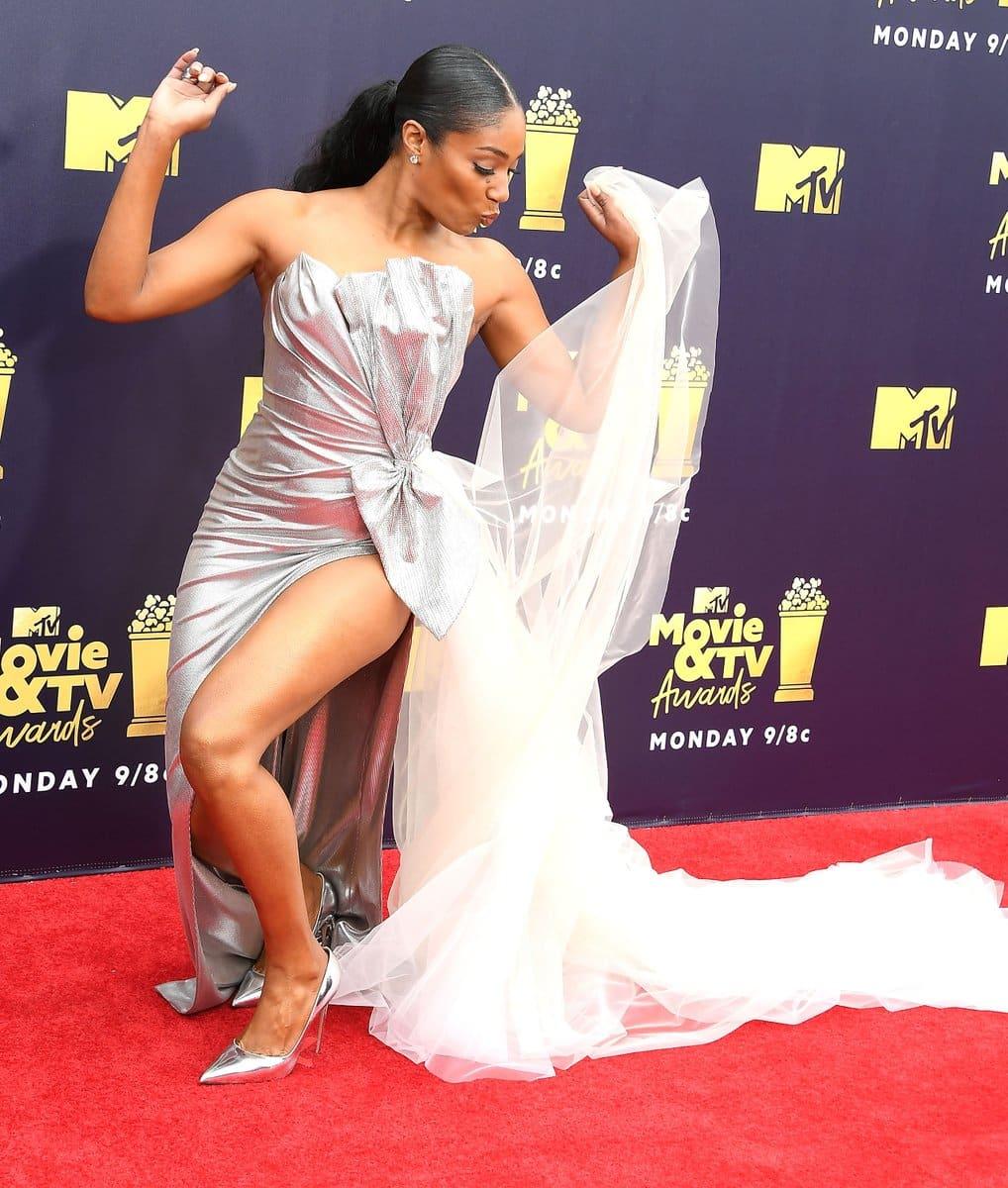 Tiffany Haddish Rewears Her Alexander McQueen White Dress for PEOPLE's 2021  Beautiful Issue