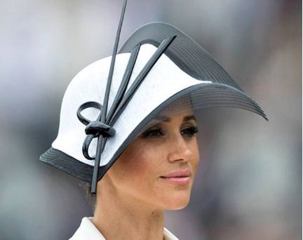Duchess of Sussex, wears bespoke Givenchy for Royal Ascot debut