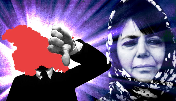 Far from being angry at BJP, Kashmiris are happy to see PDP humiliated