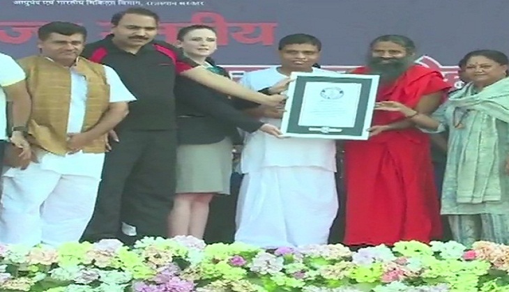 Ramdev-led yoga event to set 'world record'