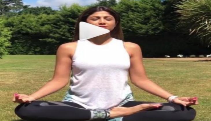 shilpa shetty yoga video