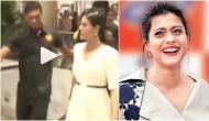 Eela actress Kajol fell down in front of public due to high heels, video goes viral