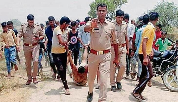 Hapur Lynching: UP cops say 'sorry' after viral photo shows Muslim man being beaten up and dragged in personnel' presence