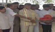  Andhra CM lays foundation stone for icon tower