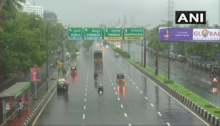 Moderate rainfall hits Mumbai