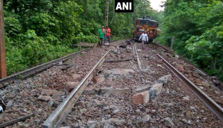 Train derailed