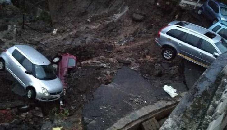 Mumbai Rains: Car buried as wall collapses in Wadala after heavy rain hit the city, trains services disrupted; 3 dead, several injured