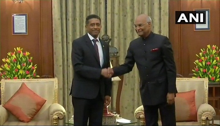President Kovind hosts banquet for his Seychelles counterpart
