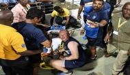 Sri Lanka's Kusal Perera got injured while making efforts to catch a ball on boundary; watch video