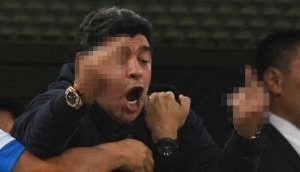 Watch: Maradona making obscene gesture after Argentina win