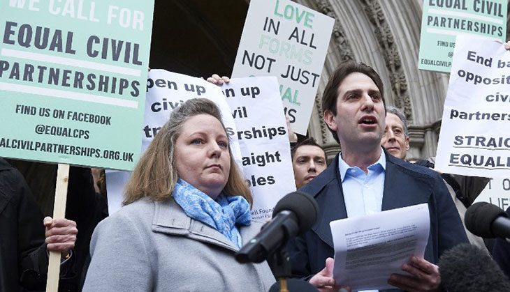 Civil partnerships go mainstream as Supreme Court corrects a legal nonsense