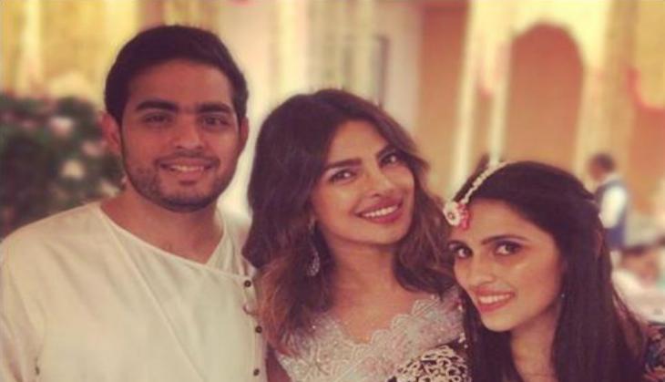 Akash ambani and Shloka mehta