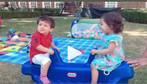 Kareena Kapoor Khan's son Taimur Ali Khan's reaction while sitting in a see-saw will make your weekend happy; see video