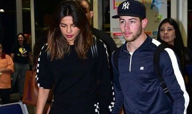 Priyanka Chopra and Nick Jonas hold hands as they jet off to Brazil together