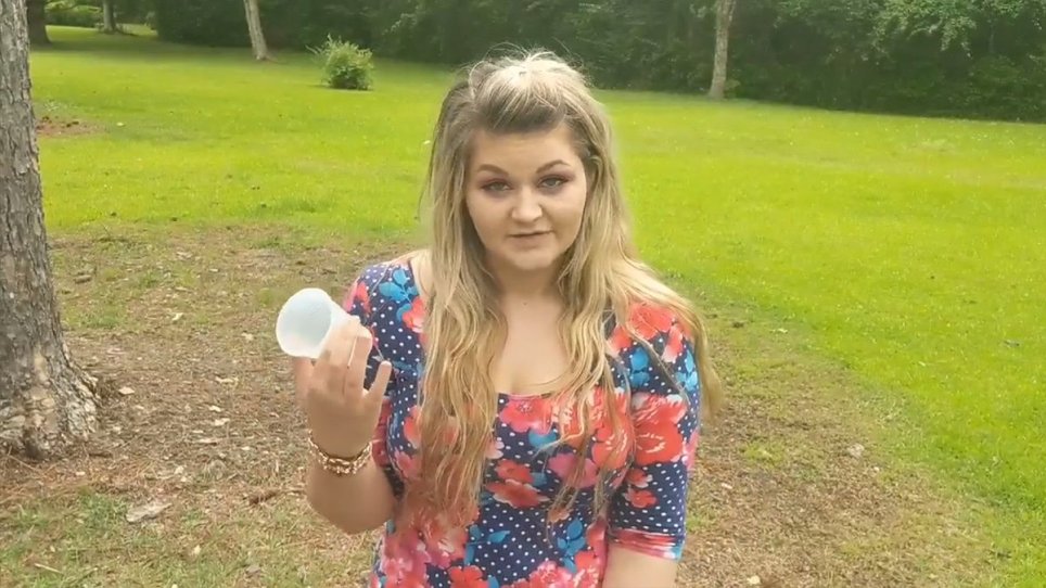 Watch: American woman drinks her dog’s urine and claims can help cure her acne 