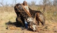 American hunter's black giraffe 'trophy kill' spark outrage online