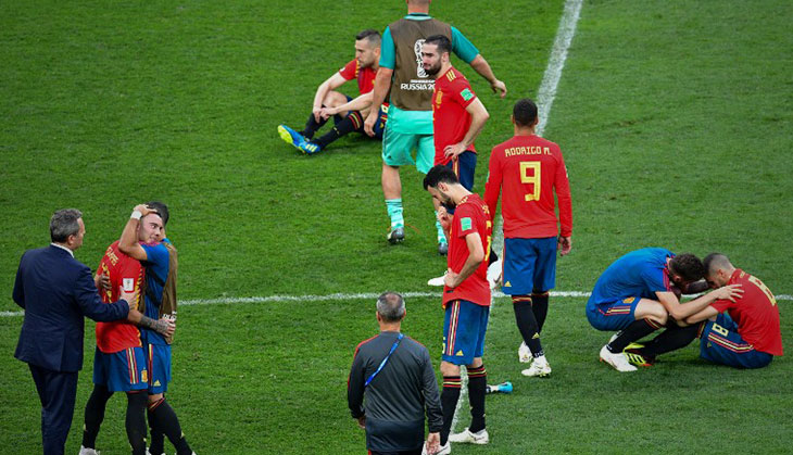 The world is in bedlam; the World Cup too