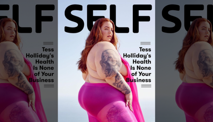 Plus-size model graces cover of fitness magazine 