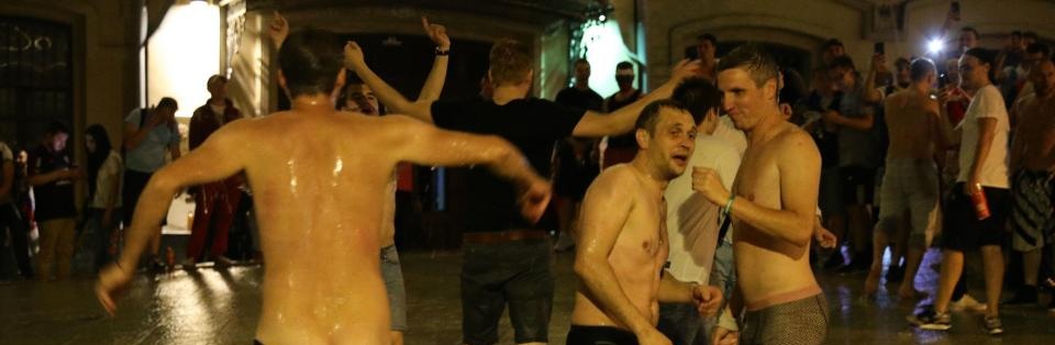 FIFA World Cup 2018: While Spain in pain, Russian fans strip to their pants as they celebrate victory