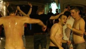 FIFA World Cup 2018: While Spain in pain, Russian fans strip to their pants as they celebrate victory