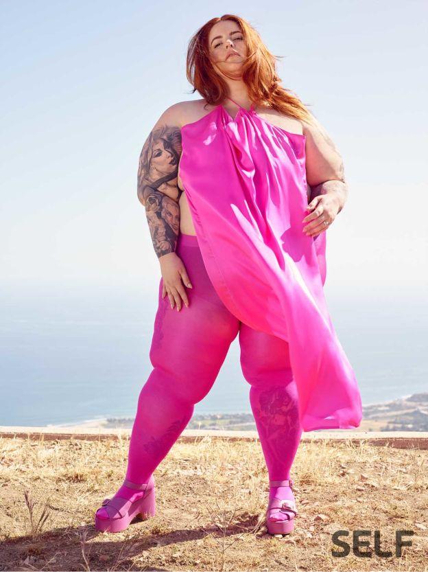 First Ever Plus Size Model Tess Holliday Shines On Famous American Health Magazine Cover Self