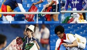 FIFA World Cup 2018: Japan loses match but steal hearts with dignified response, see pictures