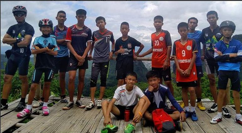 Thai boys soccer team found alive deep inside cave 9 days after going missing