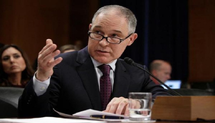 Woman confronts Trump's EPA chief at Washington restaurant