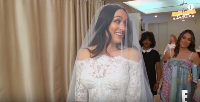 WWE star Nikki Bella feels 'like a Barbie' wearing her bridal gown