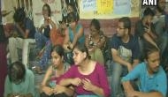 Jadavpur University students protest against discarding entrance test