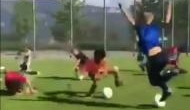 Watch video: Children try Brazil striker Neymar’s ‘injury stunt’ and it’s amusing