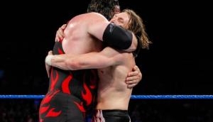 Watch: Daniel gives bear hug to Kane, 'Team Hell No' is back!