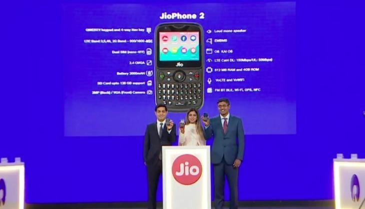 launching of JioPhone 2