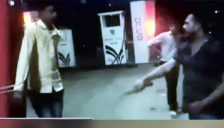 Woker beaten by Petrol Pump Owner