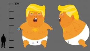 'Trump Baby' to fly over London during US President visit