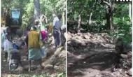 Police, villagers come together to construct road in Chhattisgarh's Naxal-affected areas
