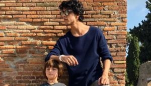 This new picture of Shah Rukh Khan's son Aryan Khan with AbRam proves why we are keen to watch him on silver screen