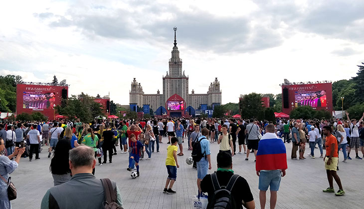 Win or lose, the World Cup Fan Fests in Russia are a resounding success