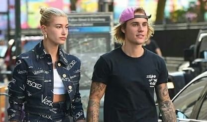 Justin Bieber and Hailey Baldwin hold hands on romantic dinner date in New York City 