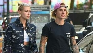 Justin Bieber and Hailey Baldwin hold hands on romantic dinner date in New York City 