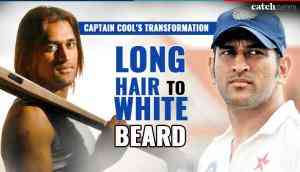 Happy Birthday Ms Dhoni From Long Hair To White Beard Here S The