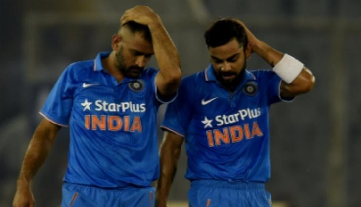 ms Dhoni virat kohli tension