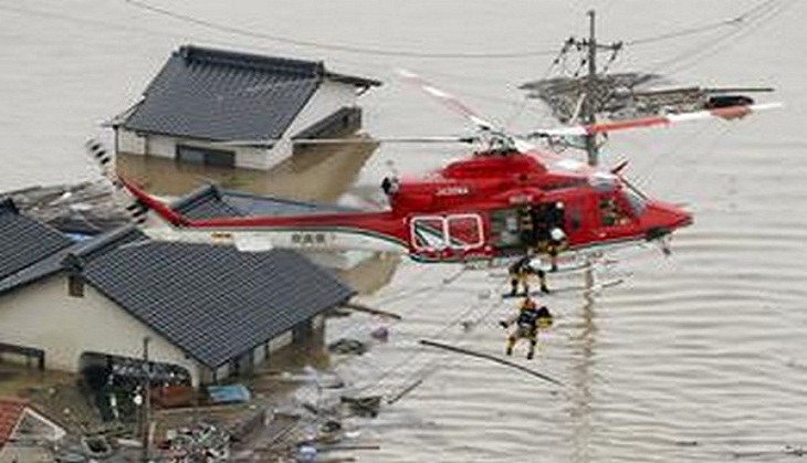 8 dead, dozens missing in Japan flood, heavy rain