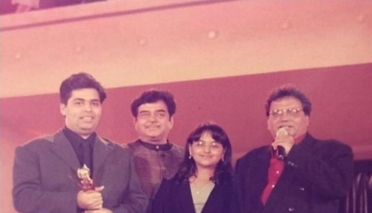 Karan johar share a old photo